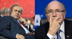 Bwa mbere mu mateka FIFA iyobowe n’umunyafurika, mu gihe Sepp Blatter na Micheal Platini bo bari mu mazi abira