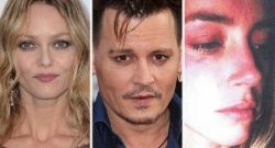 Vanessa Paradis na Lori Allison bahoze ari abagore ba Johnny Depp bavuguruje Amber Heard wamureze urugomo
