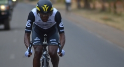 Amagare: Adrien Niyonshuti niwe watwaye igice kibanza cya shampiyona'Individual Time Trial'