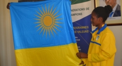 Rio2016:Abakinnyi bazaserukira u Rwanda bahawe ubutumwa n’ibendera ry'igihugu-AMAFOTO