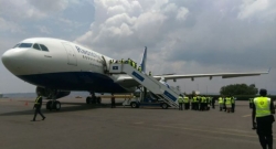 Indege nini ya Airbus A330 -200 yiswe 'Ubumwe' yaguzwe asaga Miliyari 200 na RwandAir yageze i Kigali