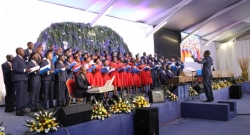 Chorale de Kigali yakoze igitaramo cy’agatangaza kitabiriwe na Perezida wa Sena na Minisitiri w’Intebe-AMAFOTO