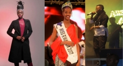 Miss Rwanda 2017 Iradukunda yiyongereye ku byamamare Yvan Buravan na Ciney umuryango wabo usanganywe
