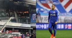 Stade ya Shanghai Shenhua iherutse kugura akayabo Carlos Tevez yafashwe n’inkongi y’umuriro