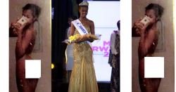 Balbine Mutoni wigeze kuba igisonga cya 4 muri Miss Rwanda yiyambitse ubusa ashyira ifoto ku mbuga nkoranyambaga