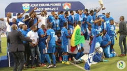 Rayon Sports yahawe igikombe cya shampiyona imaze gutsinda Azam FC –AMAFOTO MENSHI