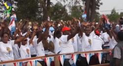 VIDEO: Abafana ba Rayon Sports bashyigikiye bikomeye Paul Kagame mu matora ya Perezida