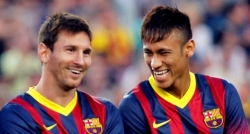 Lionel Messi yoherereje Neymar ubutumwa bw’amahirwe mu ikipe nshya agiye kwerekezamo