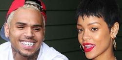 Chris Brown yahakanye yivuye inyuma ko ntakihishe inyuma y’igitekerezo yatanze ku ifoto ya Rihanna