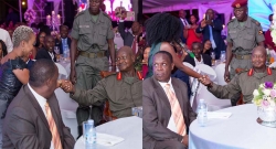 UGANDA: Charly na Nina bakoze ku mutima Perezida Museveni abaha ibahasha yateje urujijo–AMAFOTO