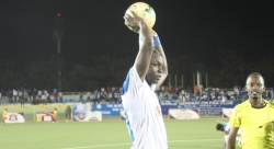 Ismaila Diarra yabaye umukinnyi wa 4 umaze gutsinda “Hat-trick” muri shampiyona 2017-2018 ubwo Rayon Sports yanyagiraga FC Gicumbi-AMAFOTO