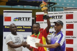 Masengesho yatwaye Open Chinese Ambassador’s Table Tennis Cup 2018, Rilima yiganza mu bihembo-AMAFOTO
