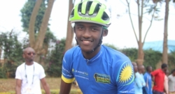 Mugisha Samuel atwaye agace ka Kigali-Huye muri Tour du Rwanda 2018