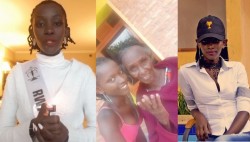 Uwase Tina uhagarariye u Rwanda muri Miss Supranational yasutse amarira ubwo yunamiraga nyirakuru uherutse kwitaba Imana -VIDEO