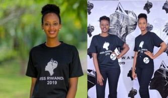 MISS RWANDA 2019: Umurungi Sandrine wari warurokotse yabaye umukobwa wa gatatu utashye-AMAFOTO