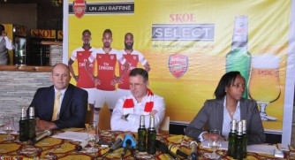 SKOL Brewery Ltd igiye gukorana na Arsenal FC mu kwamamaza Skol Select no guteza imbere umupira w'amaguru mu Rwanda