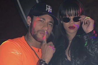 Neymar yagaragaye yifotozanya na Rihanna-AMAFOTO
