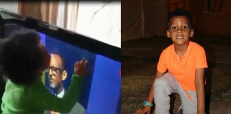 Twaganiriye n’umwana uba mu Busuwisi waciye ibintu ku mbuga nkoranyambaga kubera gusoma televiziyo ashaka gusoma Perezida Kagame-VIDEO