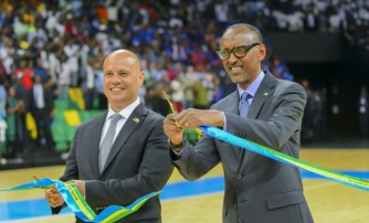 Perezida Kagame yatashye Kigali Arena yemeza ko u Rwanda ruzakomeza kuba igihangange biciye mu gukora-AMAFOTO