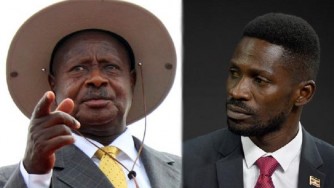Police yagose urugo rwa Bobi Wine ashinja Museveni kwiyandikisha mu bahanzi agamije ihangana