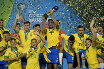 World Cup U17: Brazil yegukanye igikombe cy’Isi cya 4 mu mateka itsinze Mexico ku mukino wa nyuma