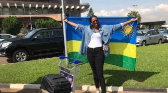 Tania Muvunyi yerekeje i Lagos guhagararira u Rwanda muri Miss Africa Calabar 2019