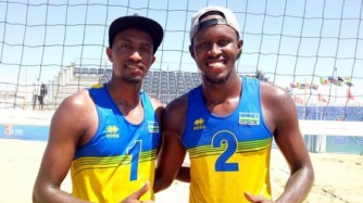 Beach Volleyball: U Rwanda ruratangira urugamba rwo gushaka itike y’imikino Olympic ruhanganiyemo na Misiri