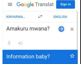 Ibitwenge kuri benshi ku munsi wa mbere wa Google Translate mu Kinyarwanda-AMAFOTO