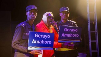 Tour du Rwanda: Abahanzi bakomeye banyuze ab’ i Musanze mu gitaramo Polisi yibukijemo “Gerayo Amahoro”-AMAFOTO
