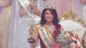  Pricilia Carla Yules yambitswe ikamba rya Miss Indonesia 2020-AMAFOTO