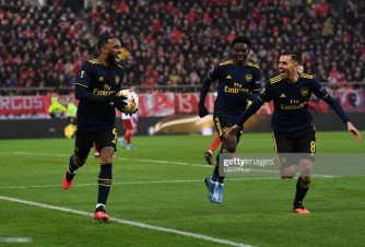 Europa League: Arsenal yatsindiye Olympiacos mu rugo, Manchester United igwa miswi na Club Brugge - AMAFOTO