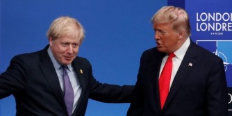 Donald Trump yashimye cyane Boris Johnson ugiye gusubira ku kazi nyuma y’iminsi amaze arwaye Coronavirus