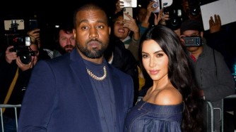 Kim Kardashian yahinyuje ibihuha byavugaga ko agiye gutandukana n’umugabo we Kanye West
