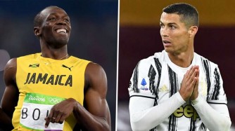 Usain Bolt yashimangiye ko Cristiano ariwe mukinnyi wihuta kumurusha