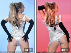 Jennifer Lopez na Nicki Minaj bahanganye mu kwambara ibisa n'ubusa mu gitaramo cya Fashion Rocks - AMAFOTO