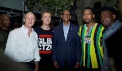 Perezida Paul Kagame yitabiriye igitaramo gikomeye cya Global Citizen Festival-AMAFOTO