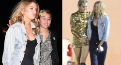 Miley Cyrus yakuyeho urujijo ku butinganyi bwe yerekana umukunzi we mushya-AMAFOTO