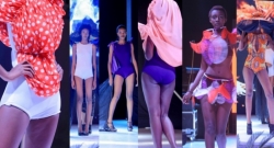 Kwambara utwenda tw’imbere gusa byamuritswe nk’imideli igezweho muri Kigali Fashion Week-AMAFOTO