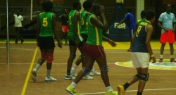 Volleyball:Ikipe y’igihugu y’abakobwa (U23) yakinnye na KVC  mu gukaza imyitozo-AMAFOTO