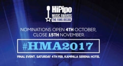 Indirimbo 7 z’abanyarwanda ni zo zihatanira kuvamo iy’umwaka muri Hipipo Music Awards 2017