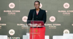 Madamu Jeannette Kagame yatanze ikiganiro mu nama mpuzamahanga 'Global Citizen Forum' ku bumwe n'ubwiyunge mu Rwanda-AMAFOTO