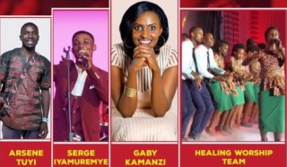 Mu masaha macye Gaby Kamanzi, Serge, Arsene Tuyi na Healing Worship Team barahurira mu gitaramo gikomeye muri Kigali Convention Center