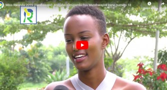 Miss Rwanda 2019 (Twabasuye): Imigabo n'imigambi bya Murebwayire Irene numero 18