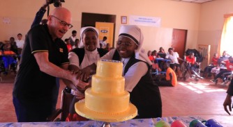 MTN Rwanda yateye inkunga 'Centre de Jeunes et Enfants Handicapes' yita ku bana bafite ubumuga bwo mu mutwe-AMAFOTO 