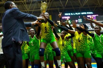 Women Volleyball: UTB VC yatwaye igikombe cya shampiyona, abakinnyi bayo biharira ibihembo-AMAFOTO