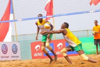 Rubavu: Ikipe ya Mukunzi na Ndamukunda yatangiye itsindwa na Japan mu gikombe cy’isi cya Beach Volleyball-AMAFOTO