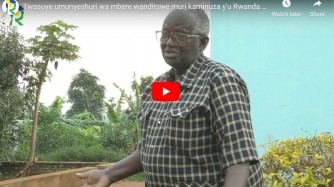 Twasuye umunyeshuri wa mbere wanditswe muri kaminuza y'u Rwanda || ubu afite imyaka 93