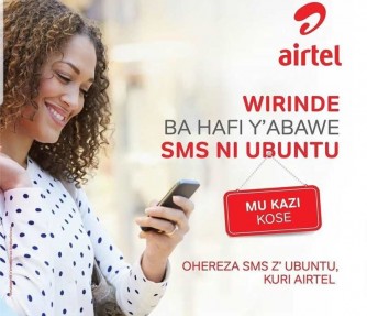 Airtel Rwanda yahaye abakiriya impano yo kohereza SMS ku buntu mu kubafasha kwirinda COVID-19