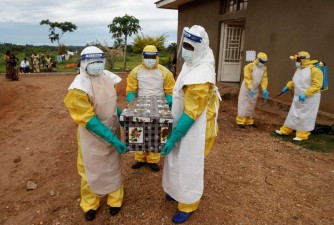 Abagera kuri 12 banduye Ebola muri Congo