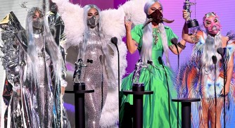 Chadwick Boseman yunamiwe mu bihembo bya MTV VMAs 2020 byihariwe na Lady Gaga-AMAFOTO